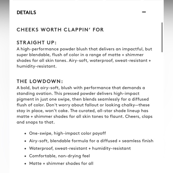 HP🎉Fenty Cheeks Suede Waterproof Powder Blush Tahiti Teaze - Picture 8 of 10